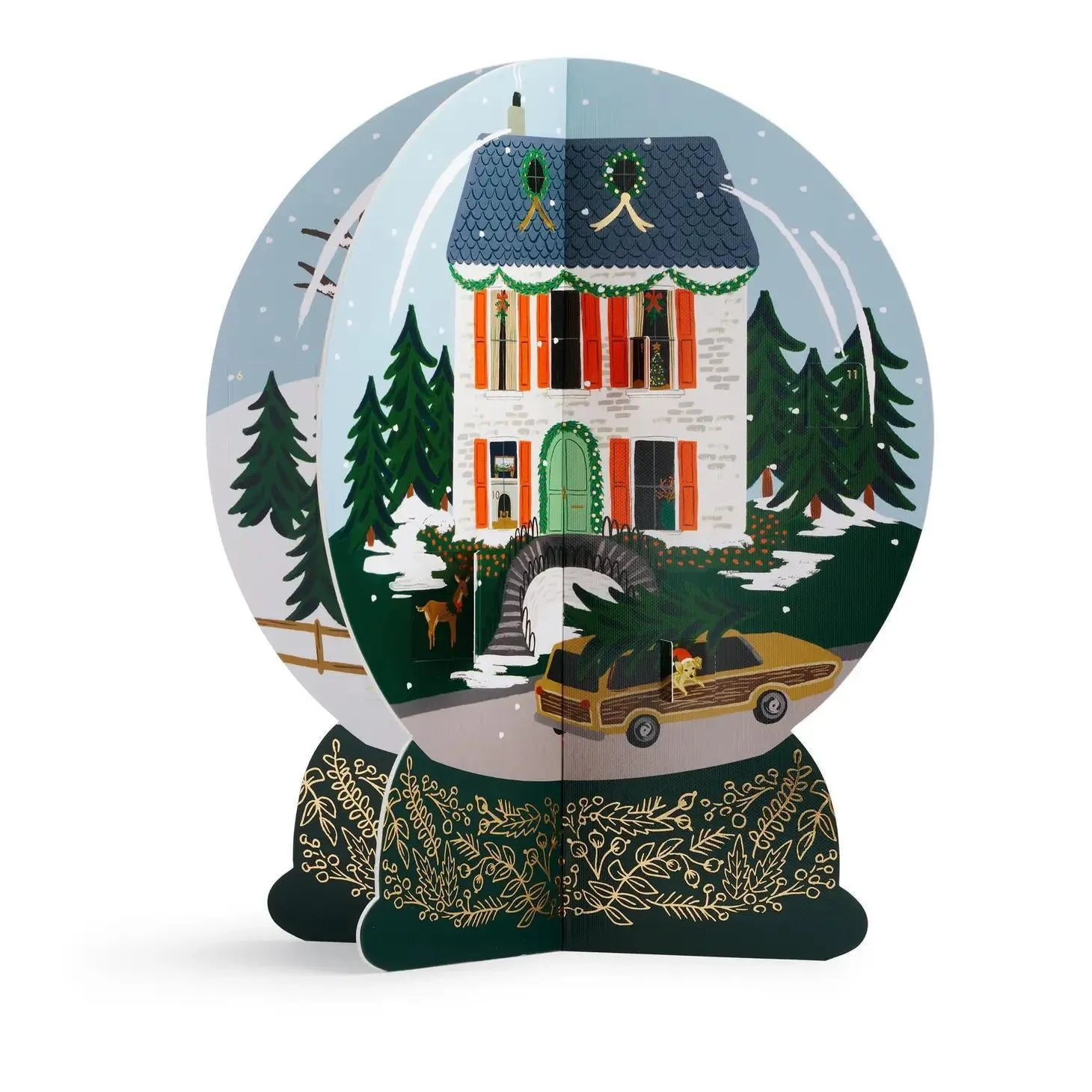 RIFLE PAPER CO. | SNOW GLOBE ADVENT CALENDAR