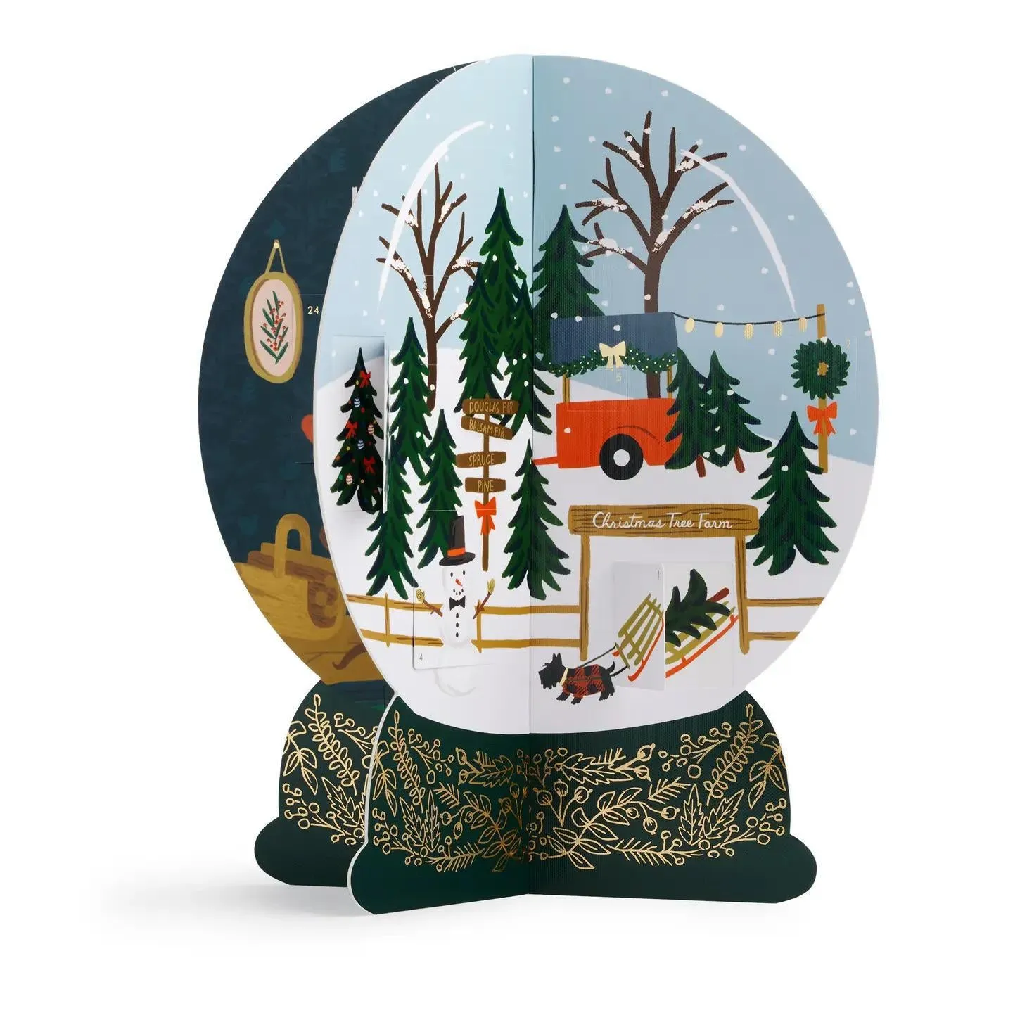 RIFLE PAPER CO. | SNOW GLOBE ADVENT CALENDAR