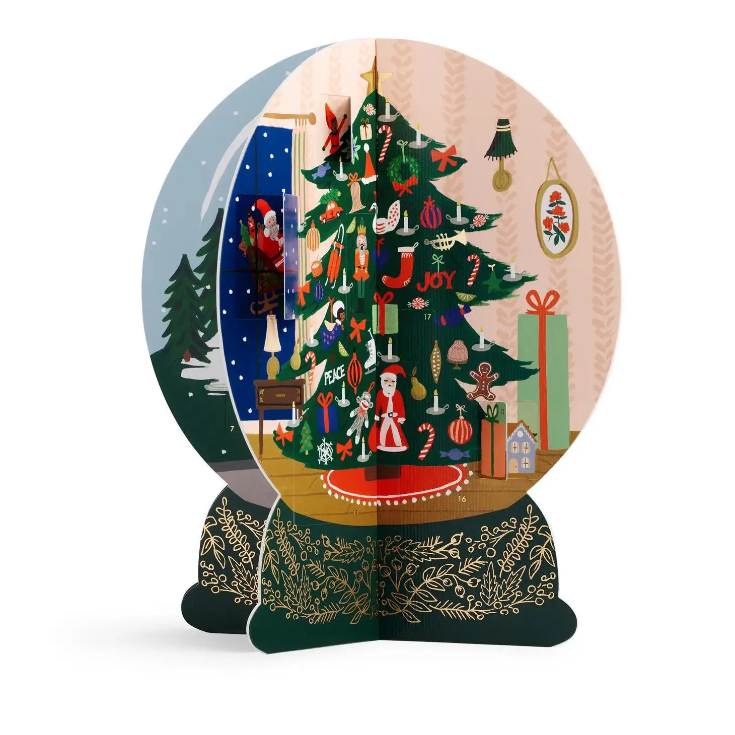 RIFLE PAPER CO. | SNOW GLOBE ADVENT CALENDAR