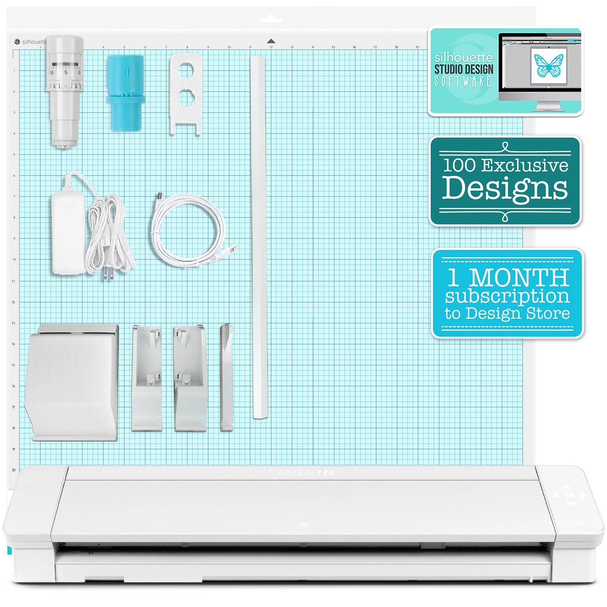 Roland BN-20A Desktop 20" Printer w/ CMYK Inks & Silhouette Cameo 4 PRO - 24"