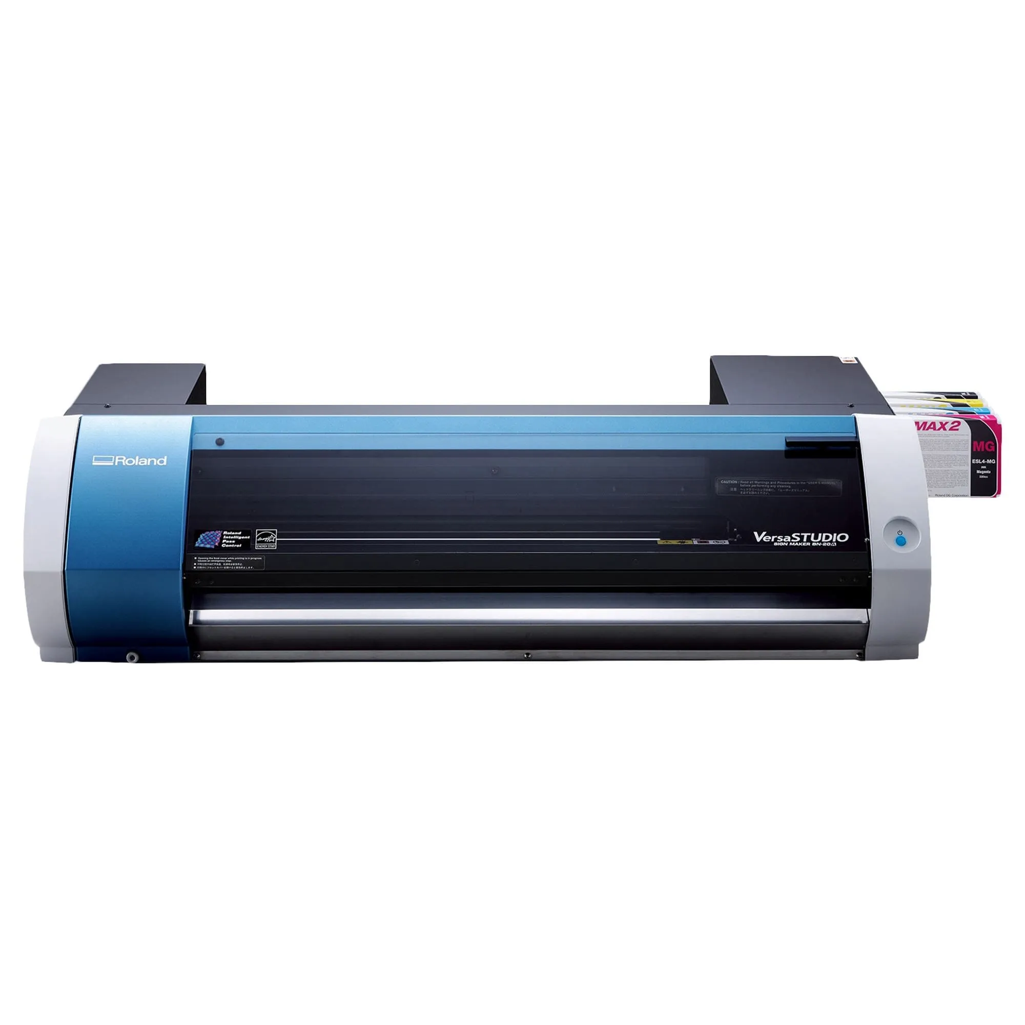 Roland BN-20A Eco-Solvent 20" Printer & Cutter w/ CMYK Inks & Siser Romeo