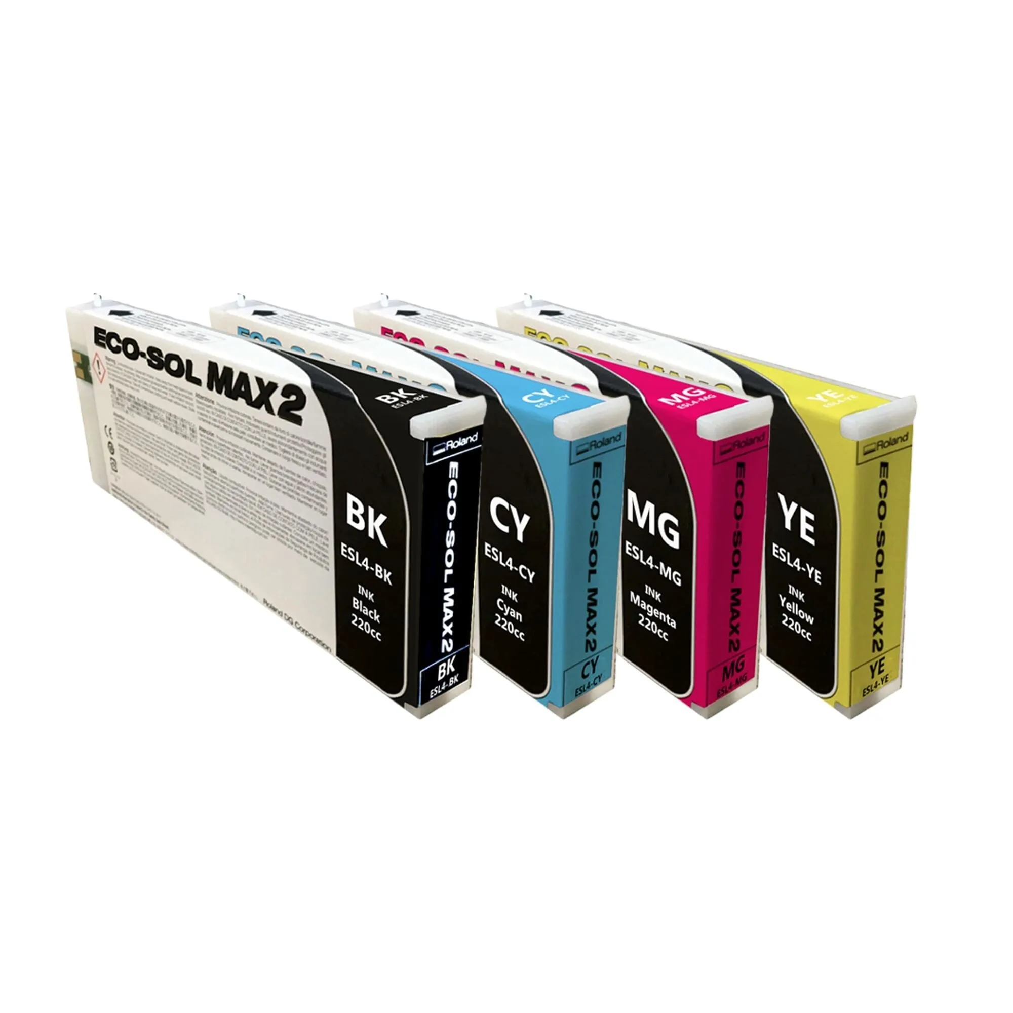Roland BN-20A Eco-Solvent 20" Printer & Cutter w/ CMYK Inks & Siser Romeo