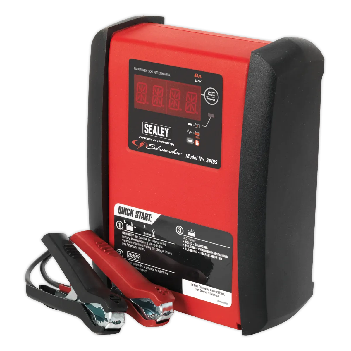 Schumacher¨ Intelligent Speed Charge Battery Charger 6A 12V
