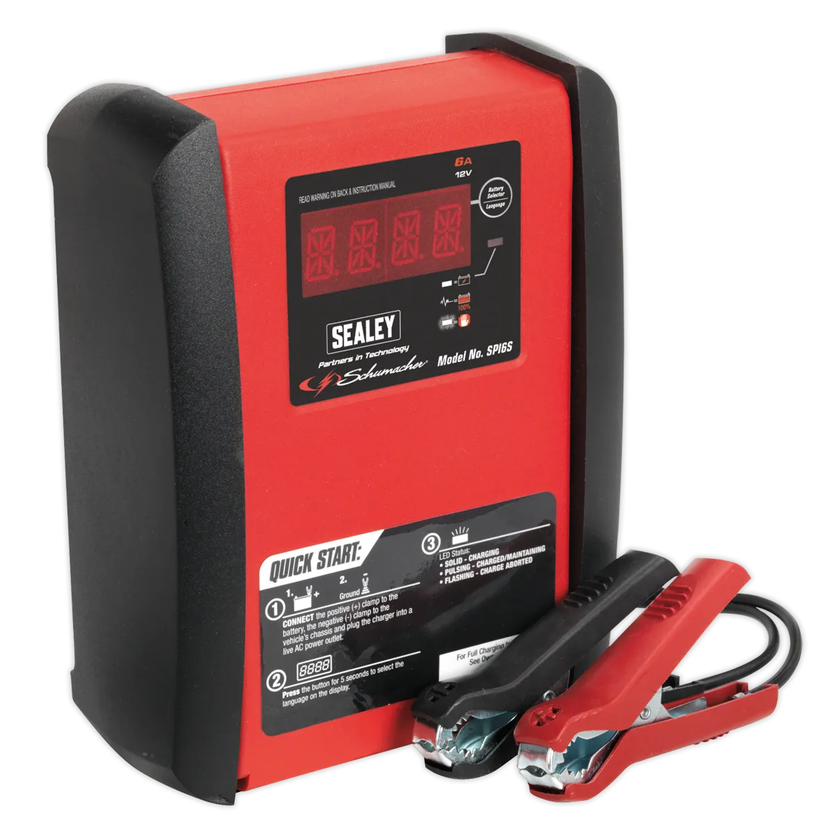 Schumacher¨ Intelligent Speed Charge Battery Charger 6A 12V