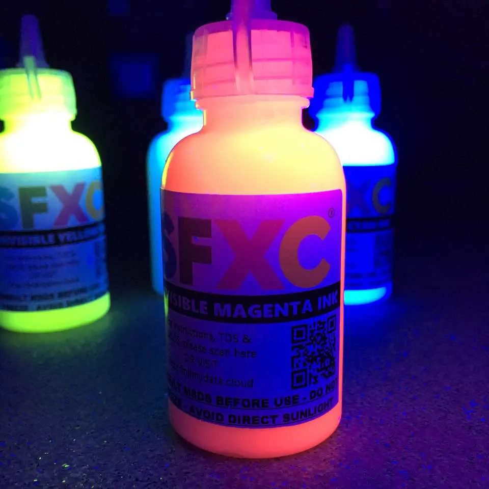 SFXC Invisible Inkjet Inks