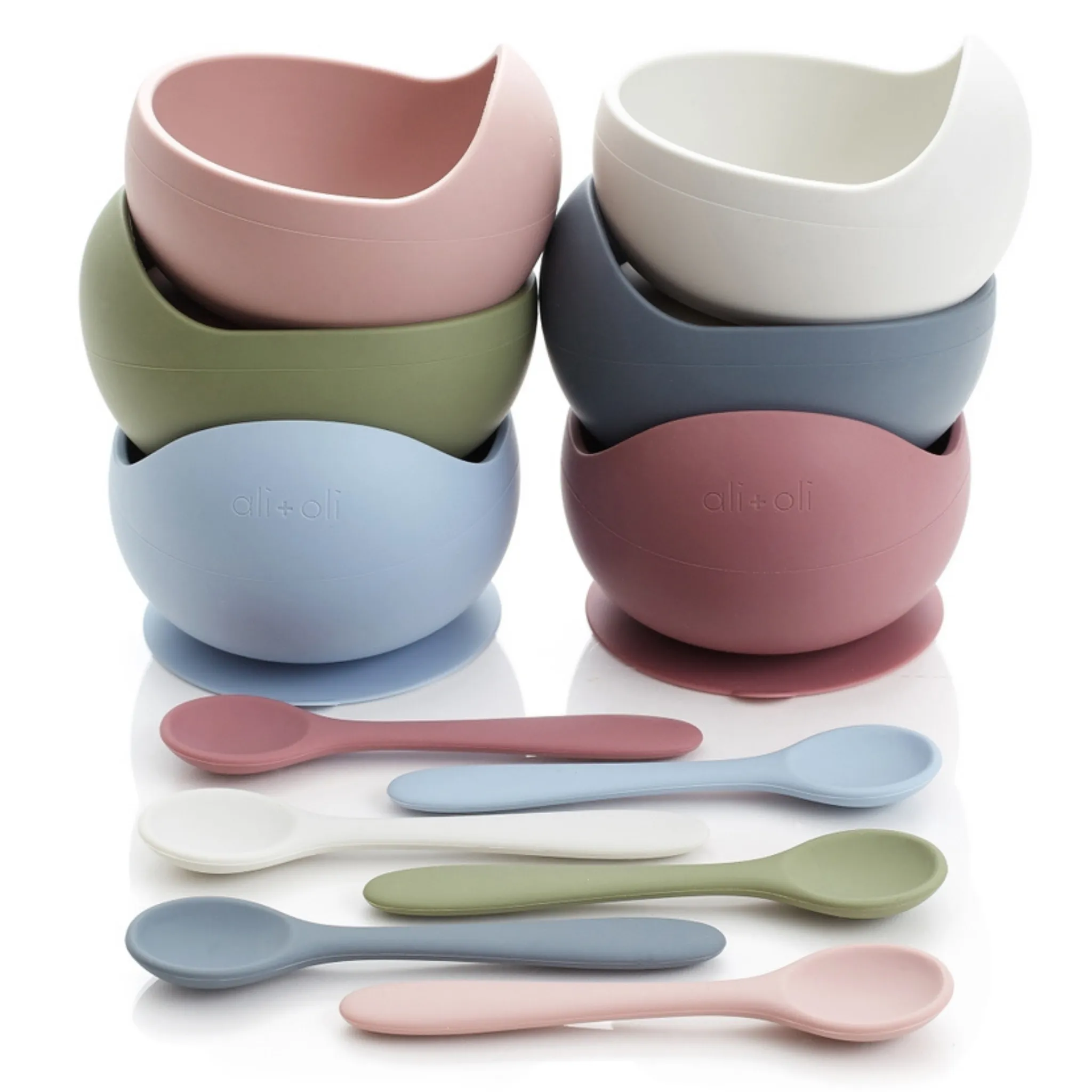 Silicone Bowl  Spoon