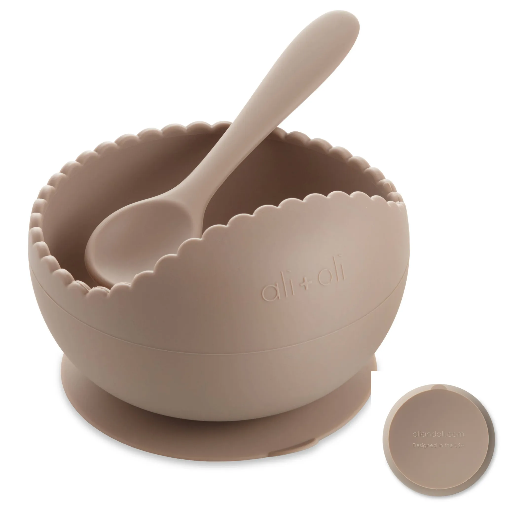 Silicone Bowl  Spoon