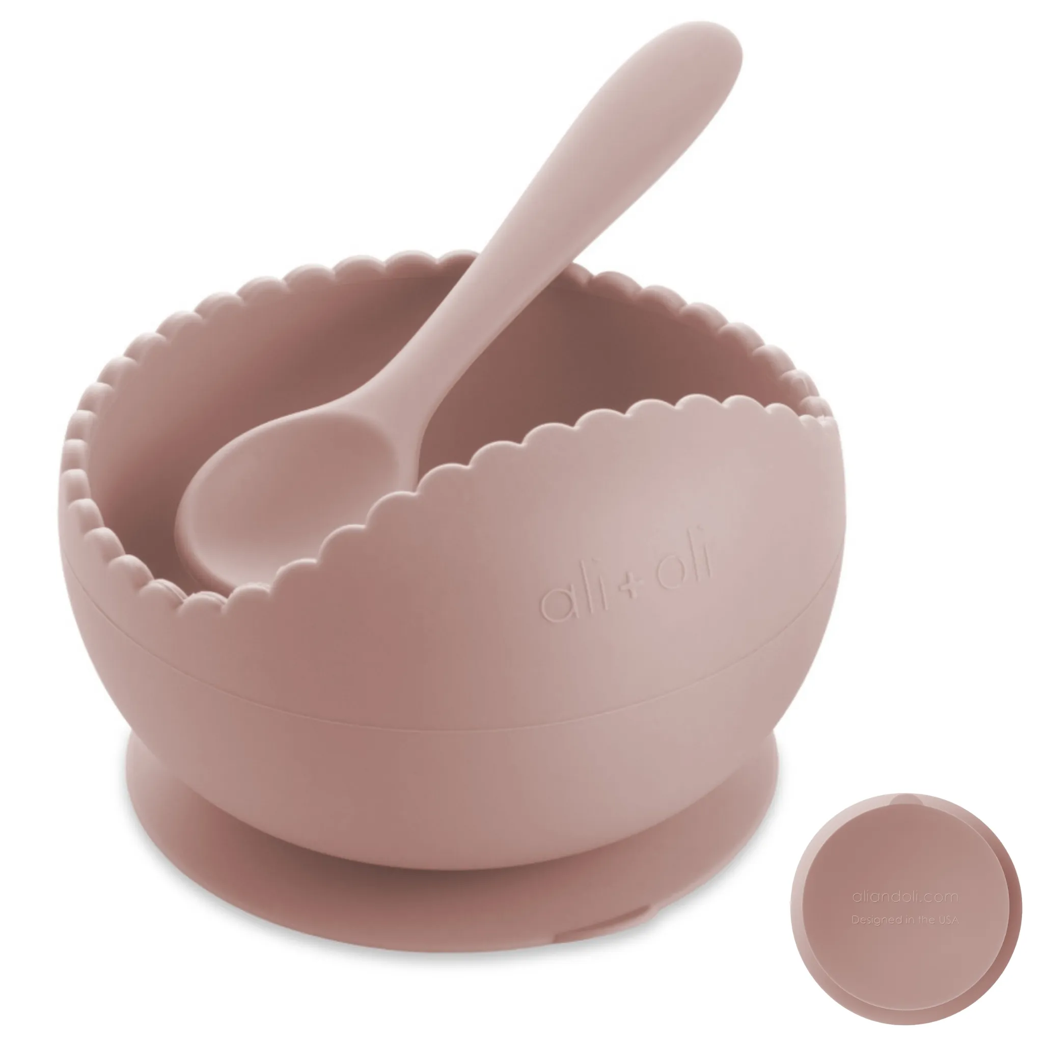 Silicone Bowl  Spoon