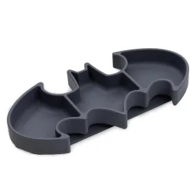 Silicone Grip Dish: Batman Gray