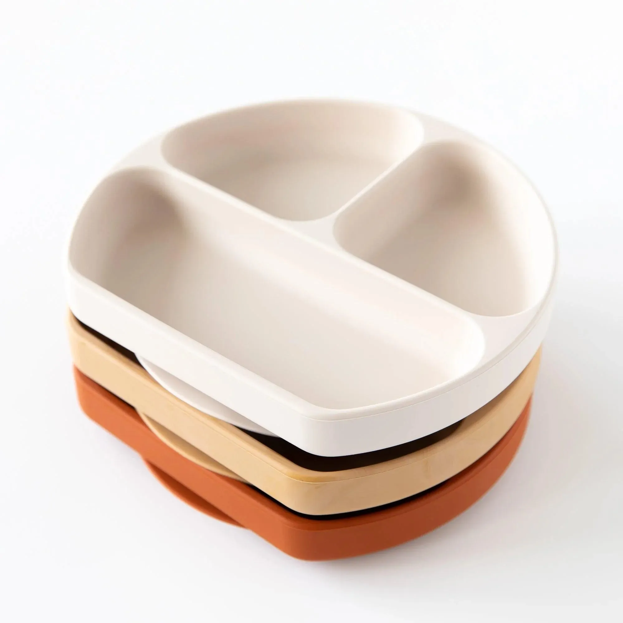 Silicone Grip Dish: Sand