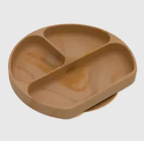 Silicone Grip Dish - Wood Grain
