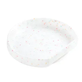 Silicone Grip Plate: Vanilla Sprinkle
