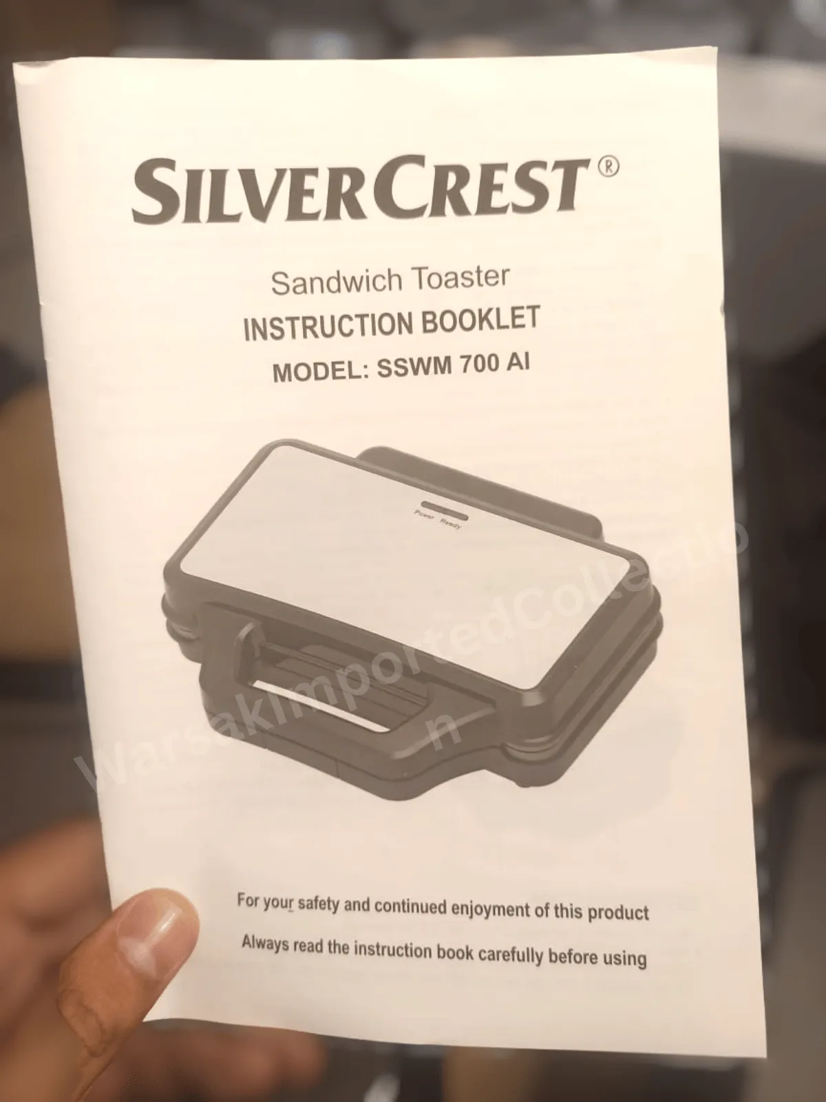 Silver Crest Sandwich Or Grill Maker