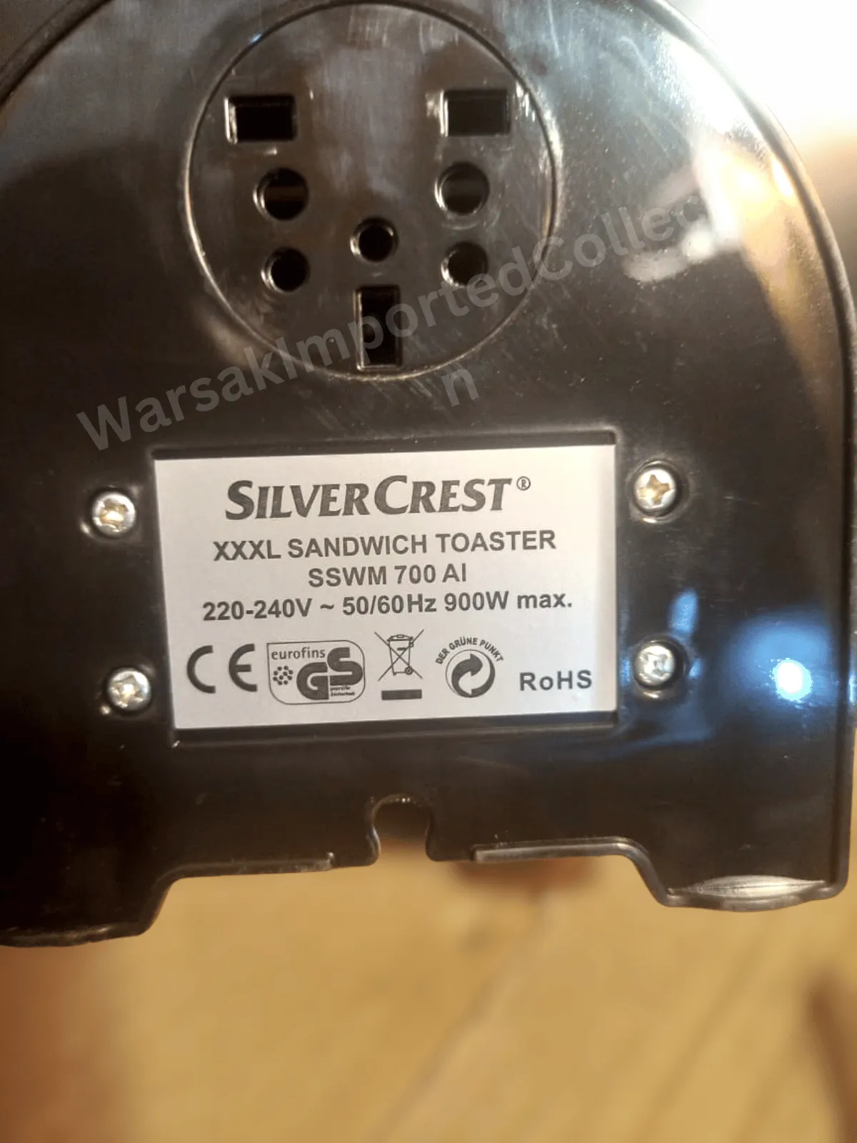 Silver Crest Sandwich Or Grill Maker