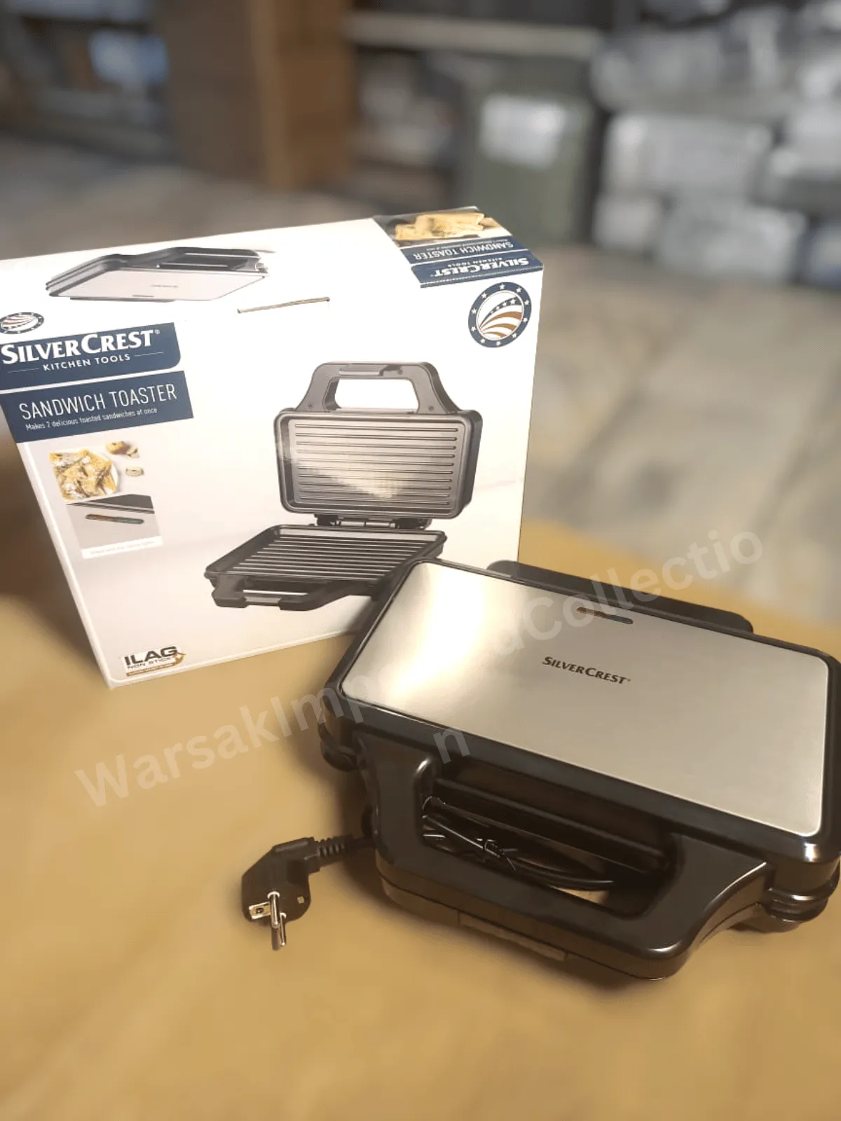 Silver Crest Sandwich Or Grill Maker