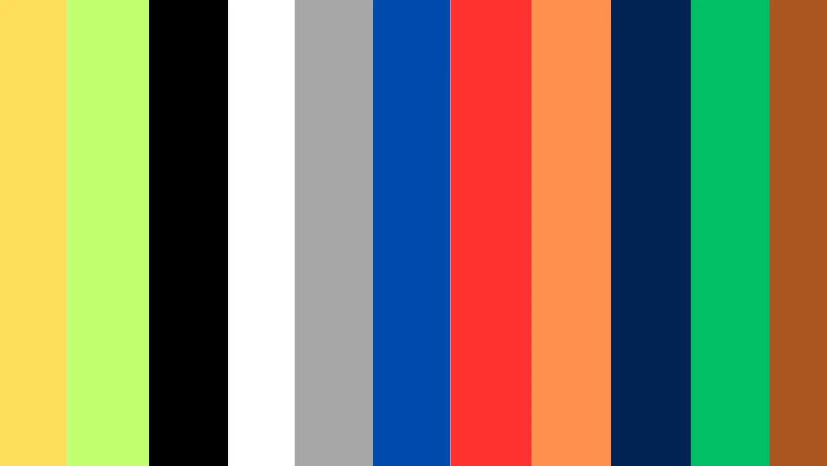Siser Brick 600 HTV | Heat Transfer Vinyl 20" | 1 of Every Color | 11 colors