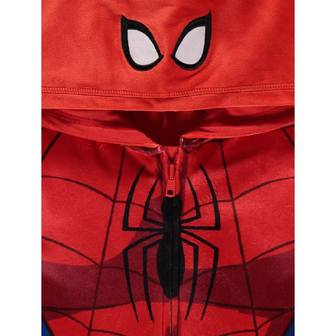 SPIDERMAN Velour All-In-One