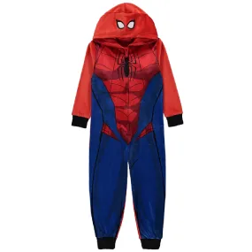SPIDERMAN Velour All-In-One