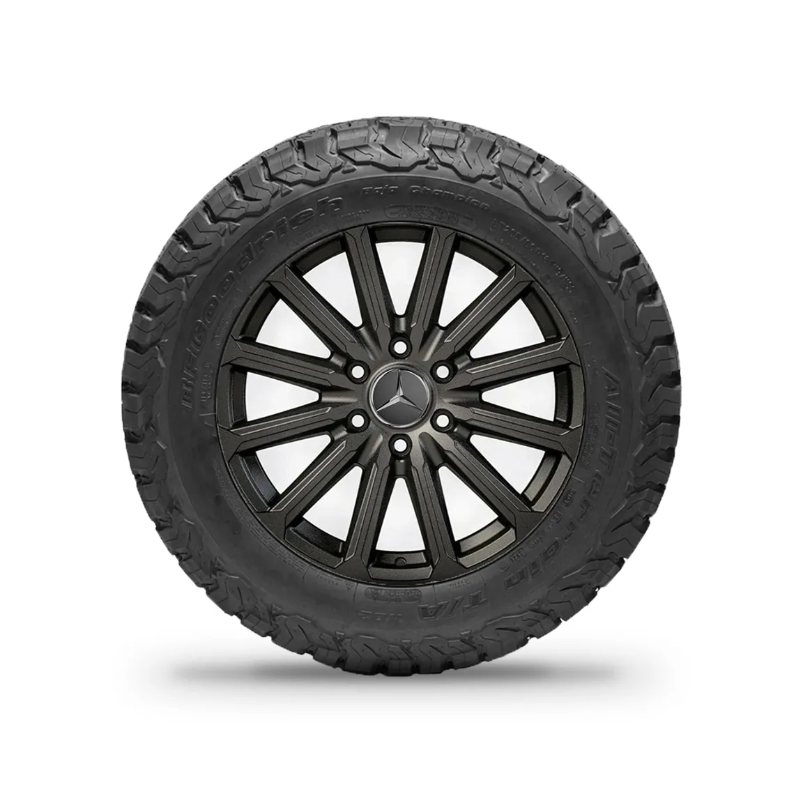Stealth Tire and Wheel Package Matte Black 18" ↗️