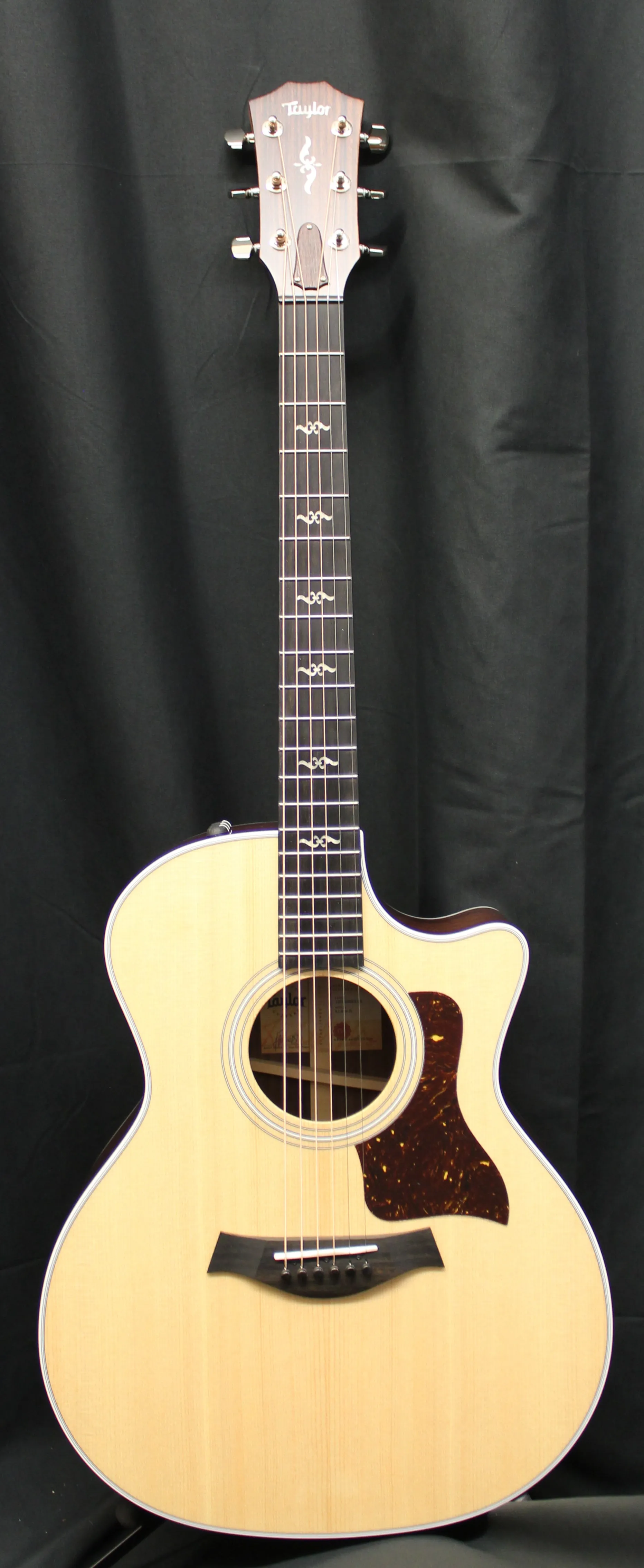 Taylor 414ce-R V-Class Grand Auditorium Acoustic-Electric Guitar Natural w/Case