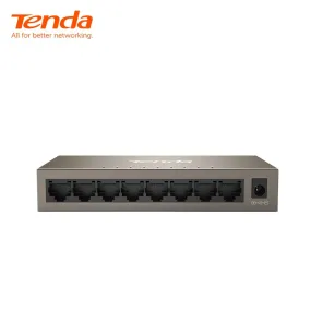 Tenda TEG1008M 8 Ports 10/100/1000Mpbs Gigabit Ethernet Switch,Ethernet Network Switch,Auto MDI/MDIX，VLAN