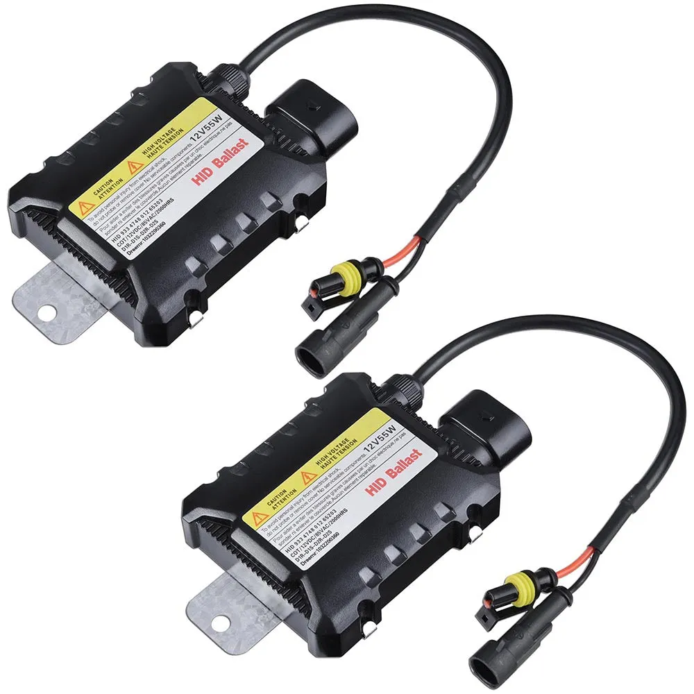 TheLAShop 12V 35W/ 55W 2pcs Universal Xenon HID Ballast Replacement Opt