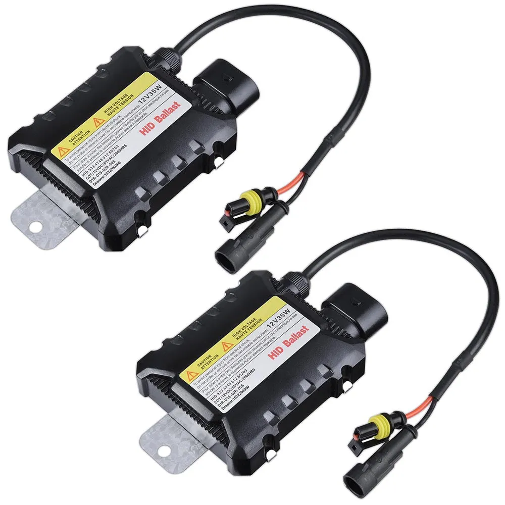 TheLAShop 12V 35W/ 55W 2pcs Universal Xenon HID Ballast Replacement Opt