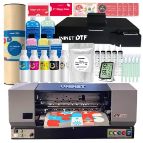 Uninet 1000 Direct To Film (DTF) 13" Printer & Training w/ A3  Oven w/ Purifier
