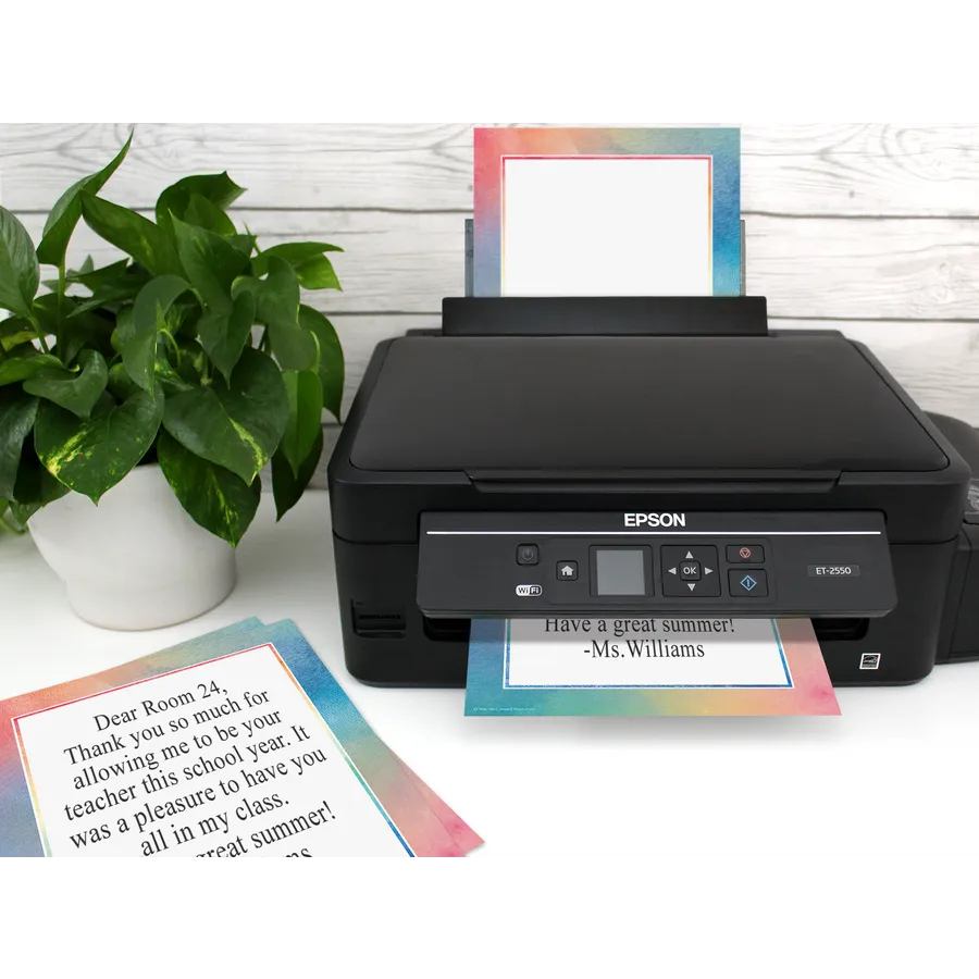 Watercolor Computer Paper