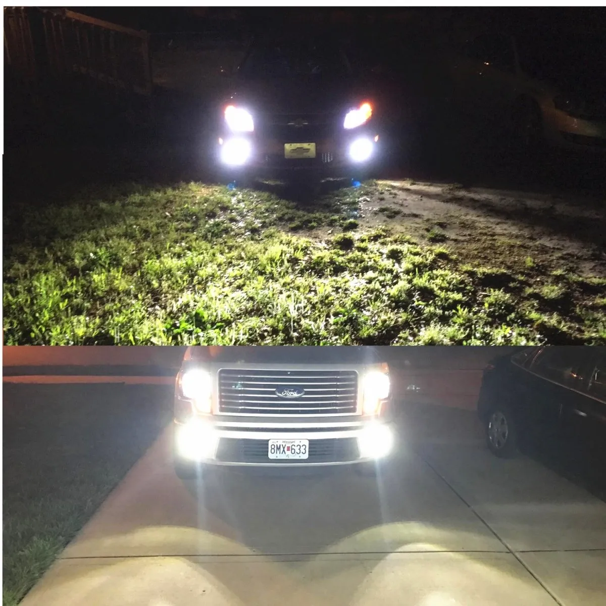 X-HL Vision HB3 9005 LED Bulbs Forward Lightings, Fog Lights, DRL